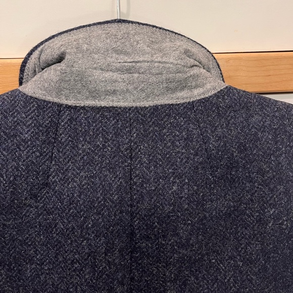 JCrew Long Parke Blazer in navy herringbone English wool - Picture 5 of 7